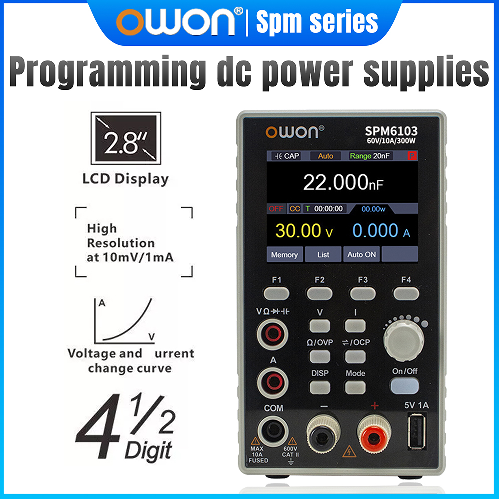 مصدر طاقة تيار مستمر قابل للبر - مراجعة Programmable Dc Power Supply 60V 10A وسعره