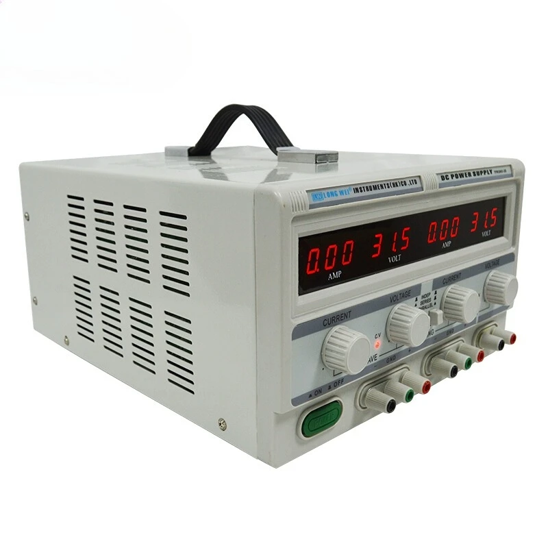 TPR3005 مزود طاقة خطي ثنائي ال - مراجعة Dual Channel Linear Power Supply 30V 5A وسعره